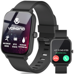 Volkano Linea Series Ultra-Slim Smartwatch - Black