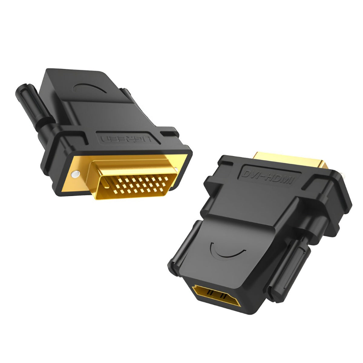 UGREEN 20124 DVI (24+1) Male to HDMI Female Adapter - Black