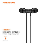 Riversong Stream N+ Wireless Neckband Earphones - Black