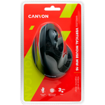 Canyon MW-16 Vertical Wireless Mouse - Black