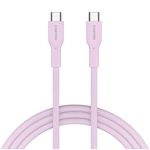 Canyon Cable On Wire 60CL C-C 60W Color Braided 1m - Pink