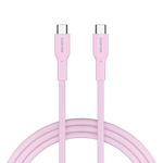 Canyon Cable On Wire 60CL C-C 60W Color Braided 1m - Pink