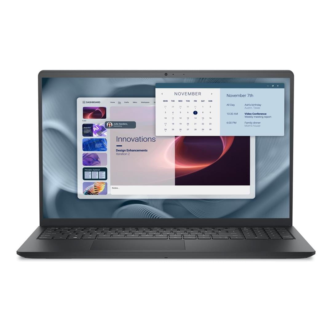 Dell Pro 15 Essential 15.6-inch Core i7-1355U 16GB RAM 512GB SSD Windows 11 Pro Laptop - Black