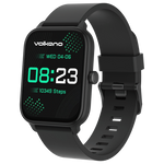 Volkano Linea Series Ultra-Slim Smartwatch - Black