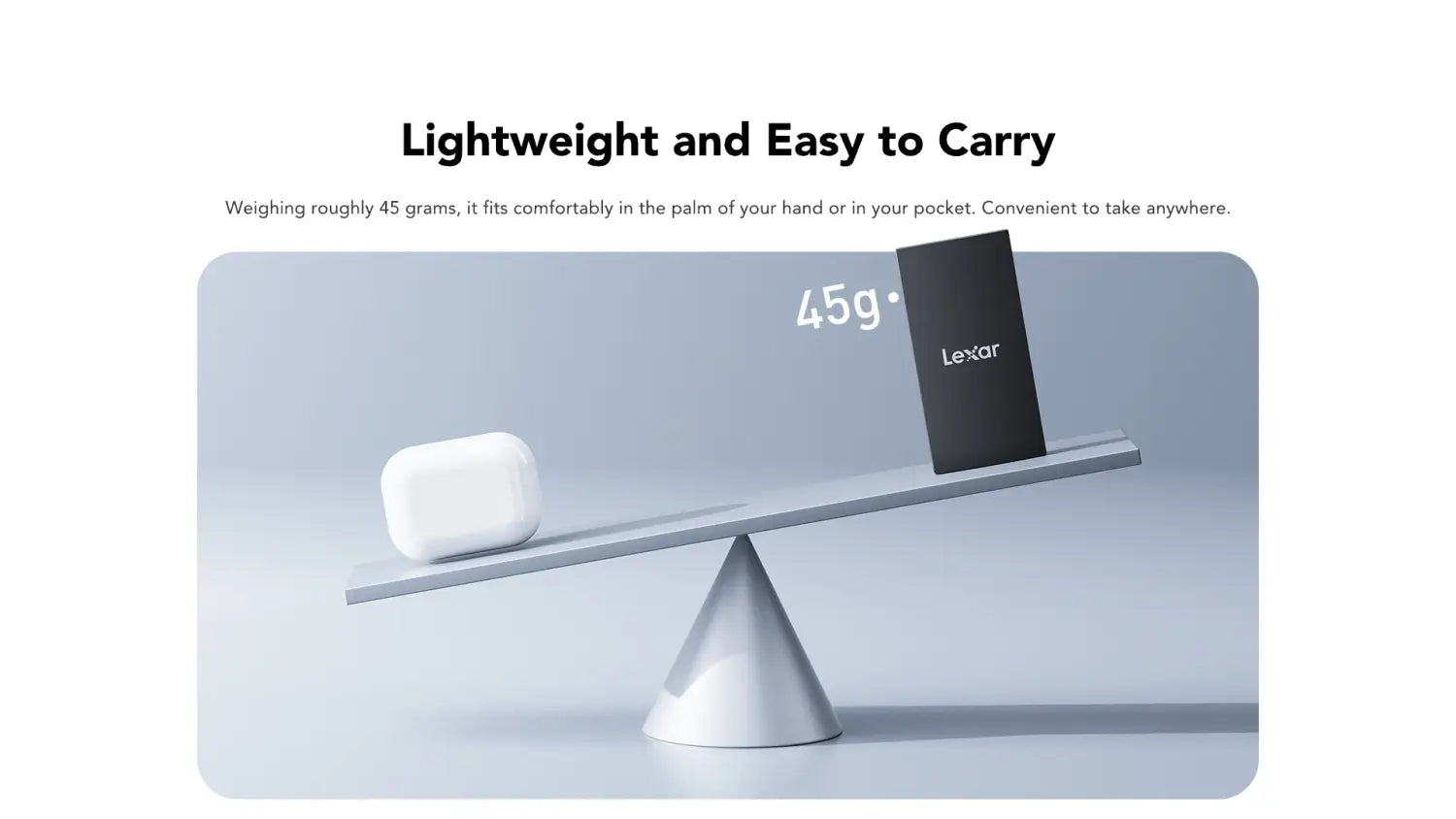 Lexar 1TB SL300 USB 3.2 Gen 2 Portable SSD