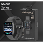 VolkanoX Solaris Series Fitness Smartwatch - Black