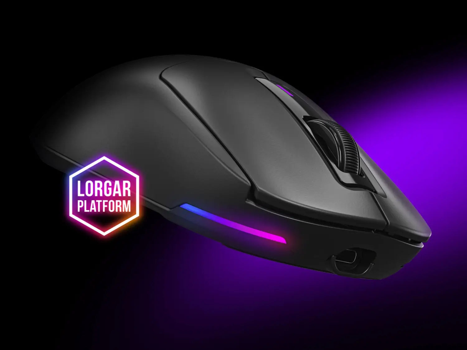 LORGAR MSA10W Wireless Gaming Mouse Advanced – Black