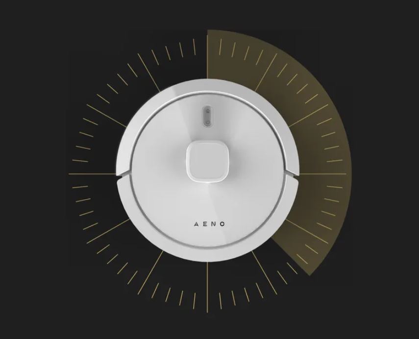 AENO RC4S Robot Vacuum Cleaner - White