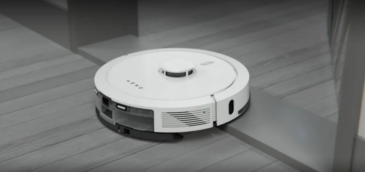 AENO RC4S Robot Vacuum Cleaner - White