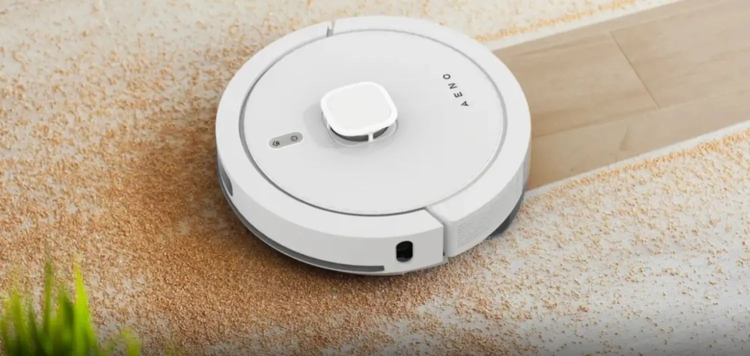 AENO RC4S Robot Vacuum Cleaner - White