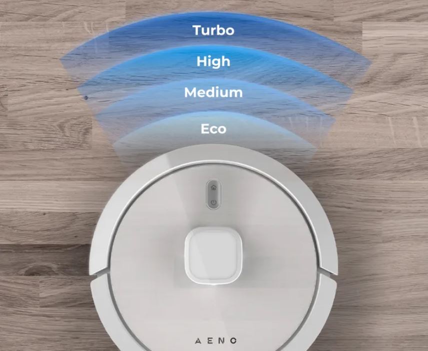 AENO RC4S Robot Vacuum Cleaner - White