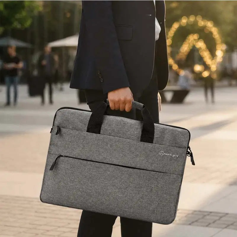Amplify Cuba 15.6’’ Laptop Shoulder Bag Grey