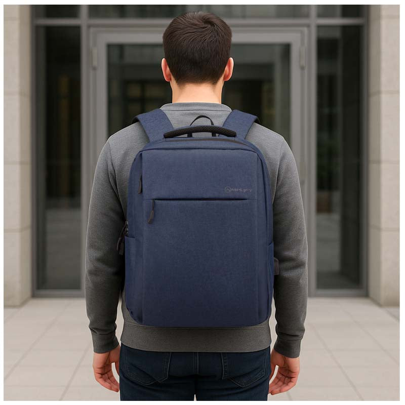 Amplify Cuba 15.6’’ Laptop Backpack Navy