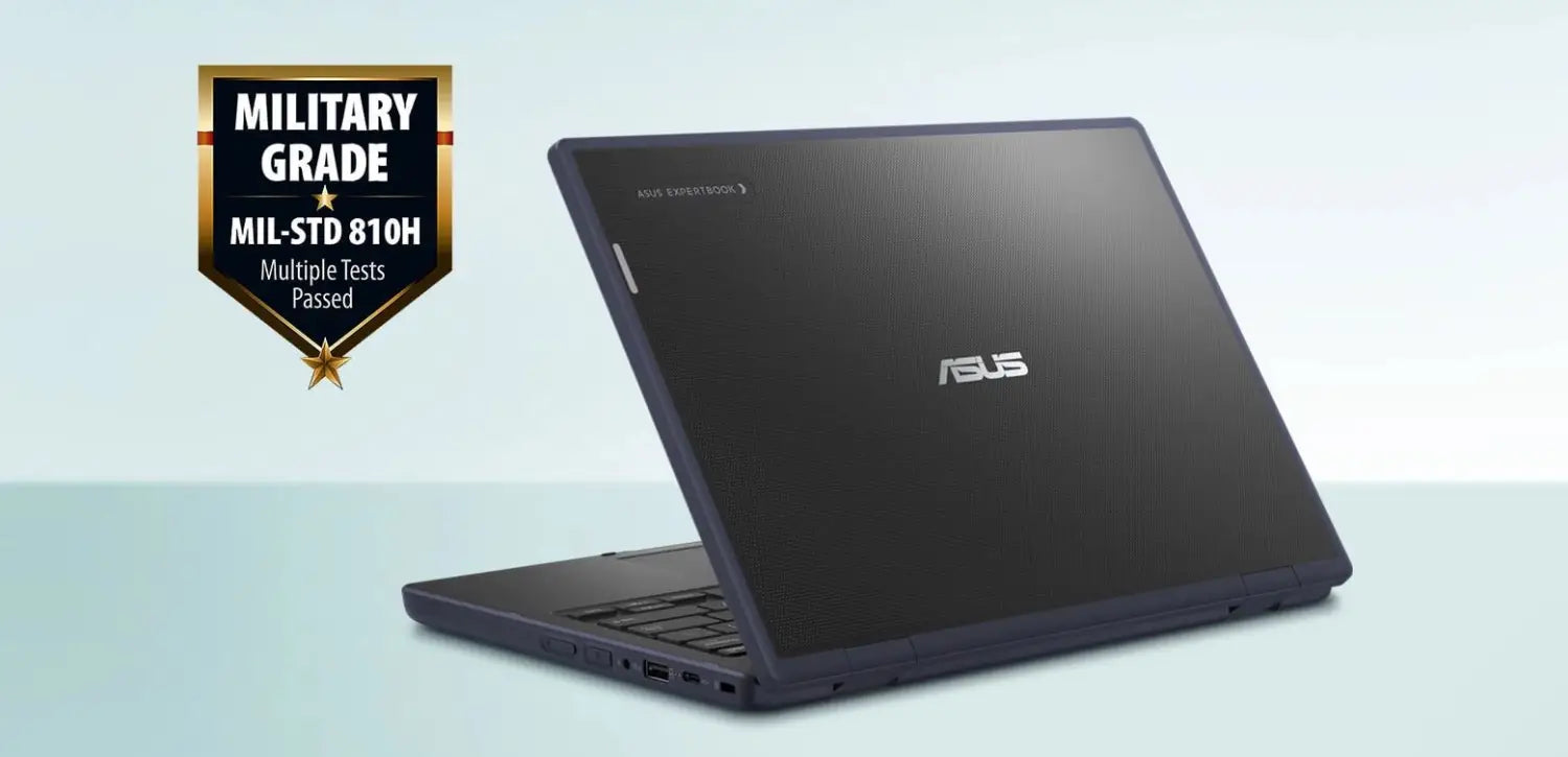 ASUS BR1104CTA 11.6-inch HD Laptop - Intel N150 128GB SSD 8GB RAM Win 11 Home - Grey