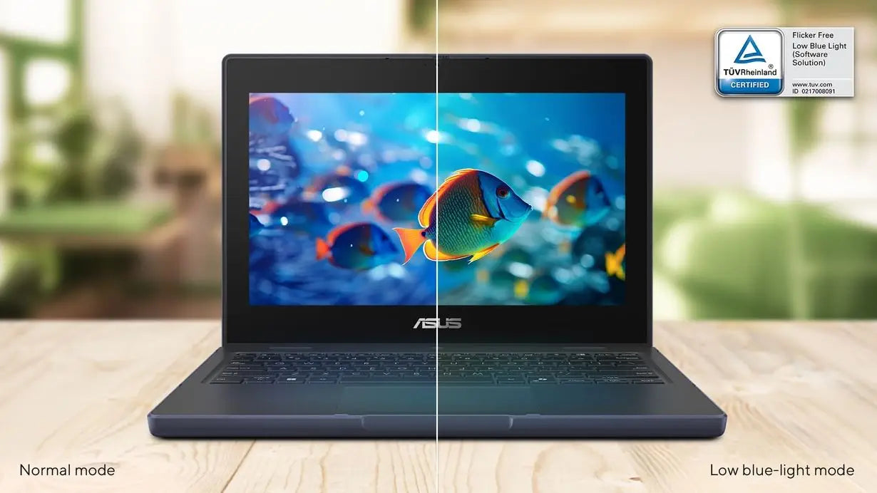 ASUS BR1104CTA 11.6-inch HD Laptop - Intel N150 128GB SSD 8GB RAM Win 11 Home - Grey