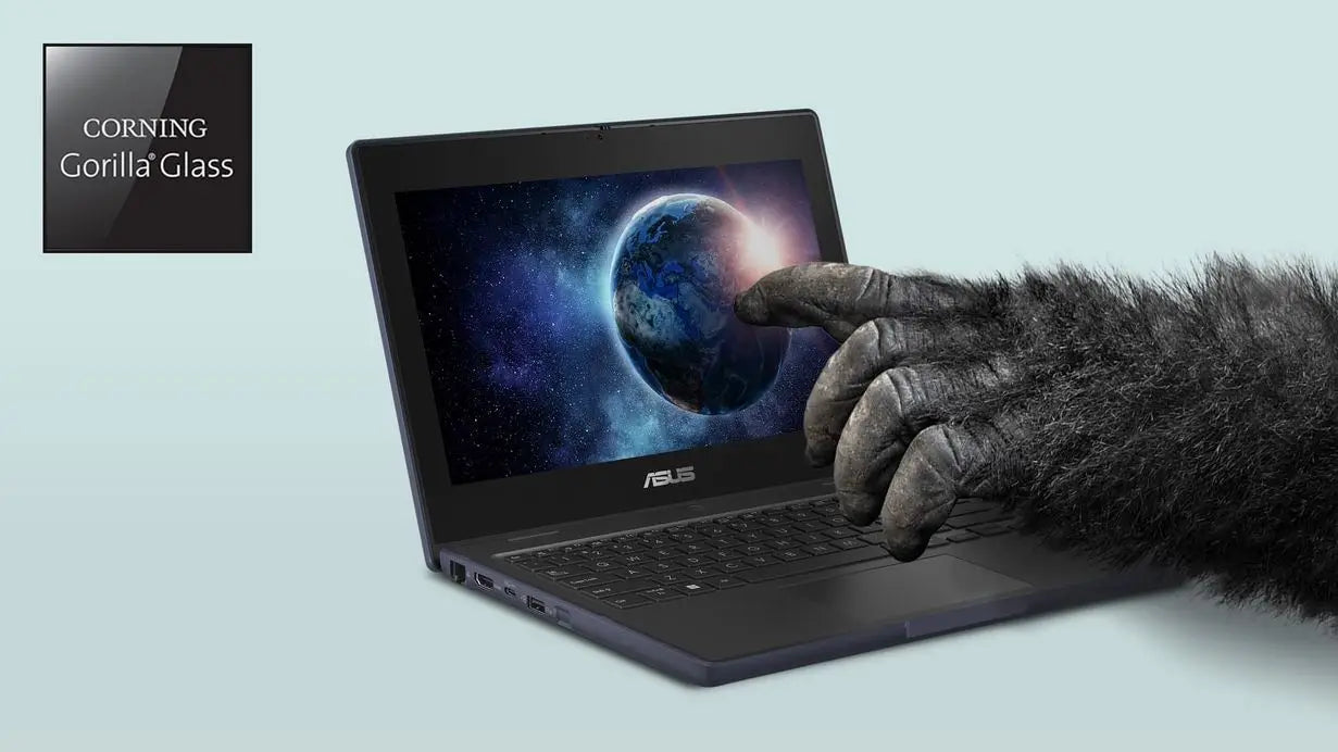 ASUS BR1104CTA 11.6-inch HD Laptop - Intel N150 128GB SSD 8GB RAM Win 11 Home - Grey