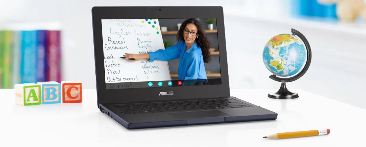 ASUS BR1104CTA 11.6-inch HD Laptop - Intel N150 128GB SSD 8GB RAM Win 11 Home - Grey