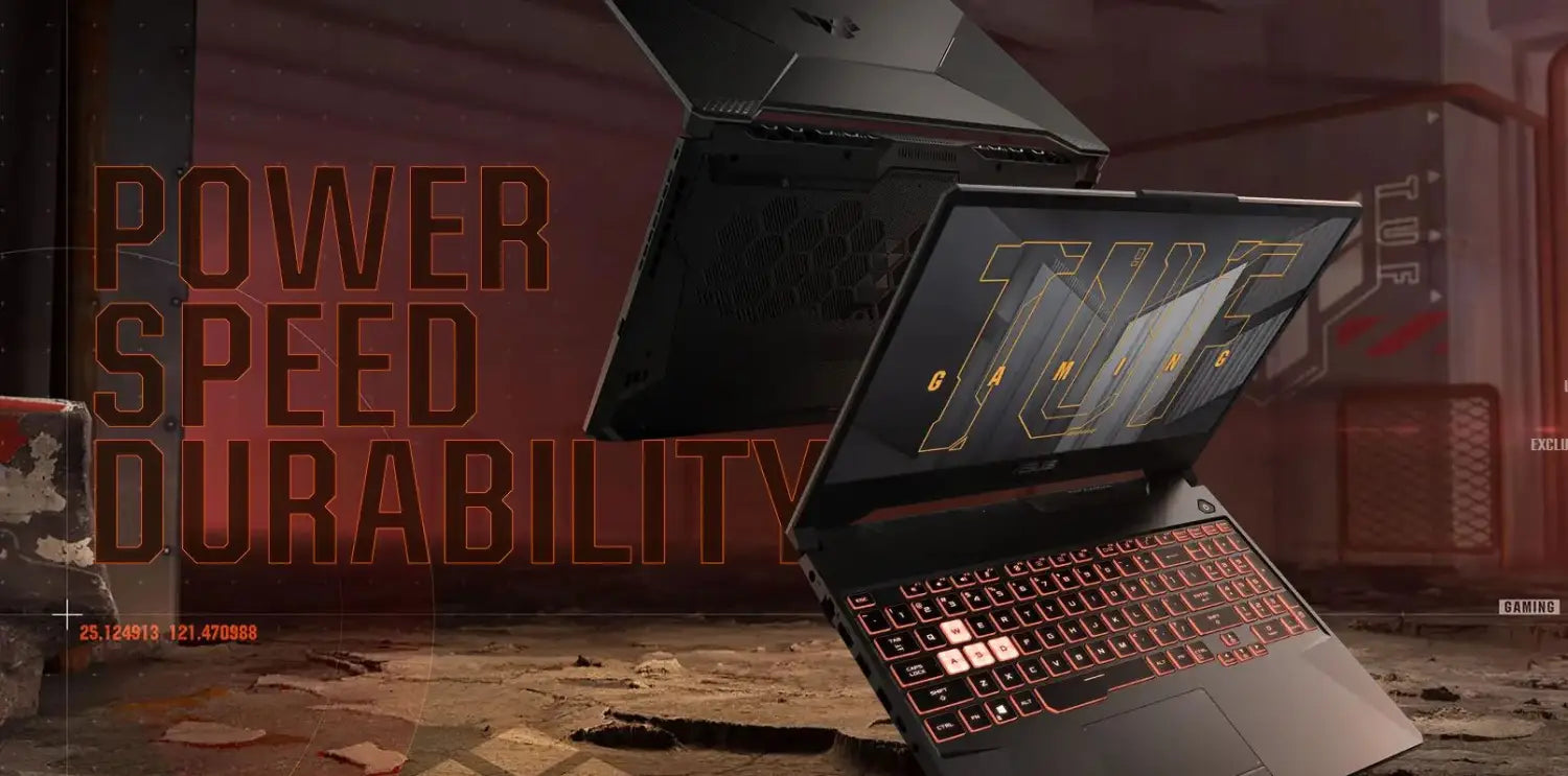ASUS TUF Gaming A15 FA506NCQ 15.6-inch FHD Laptop - AMD Ryzen 7 170 512GB SSD 8GB RAM RTX 3050 Win 11 Home Graphite