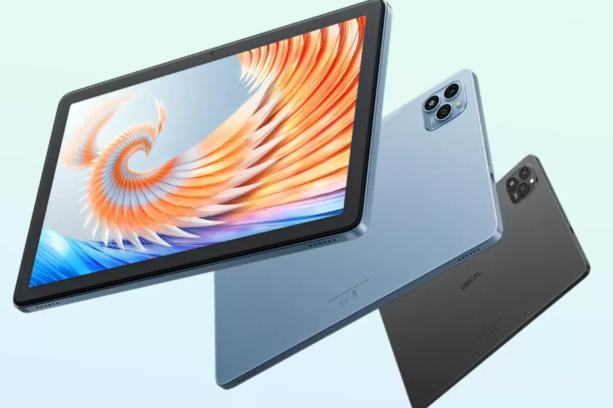 OSCAL Pad 9 LTE 10.1’’ HD IPS Tablet 128GB 4GB RAM 4G LTE Android 15 - Titanium Grey