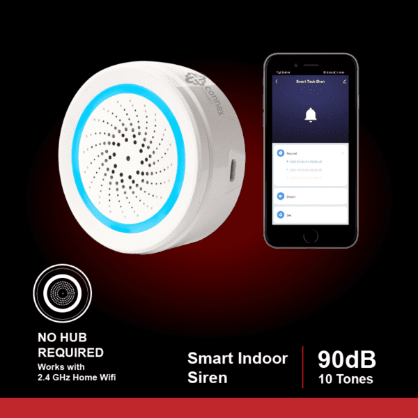 Smart Wi-Fi Siren Alarm - Indoor