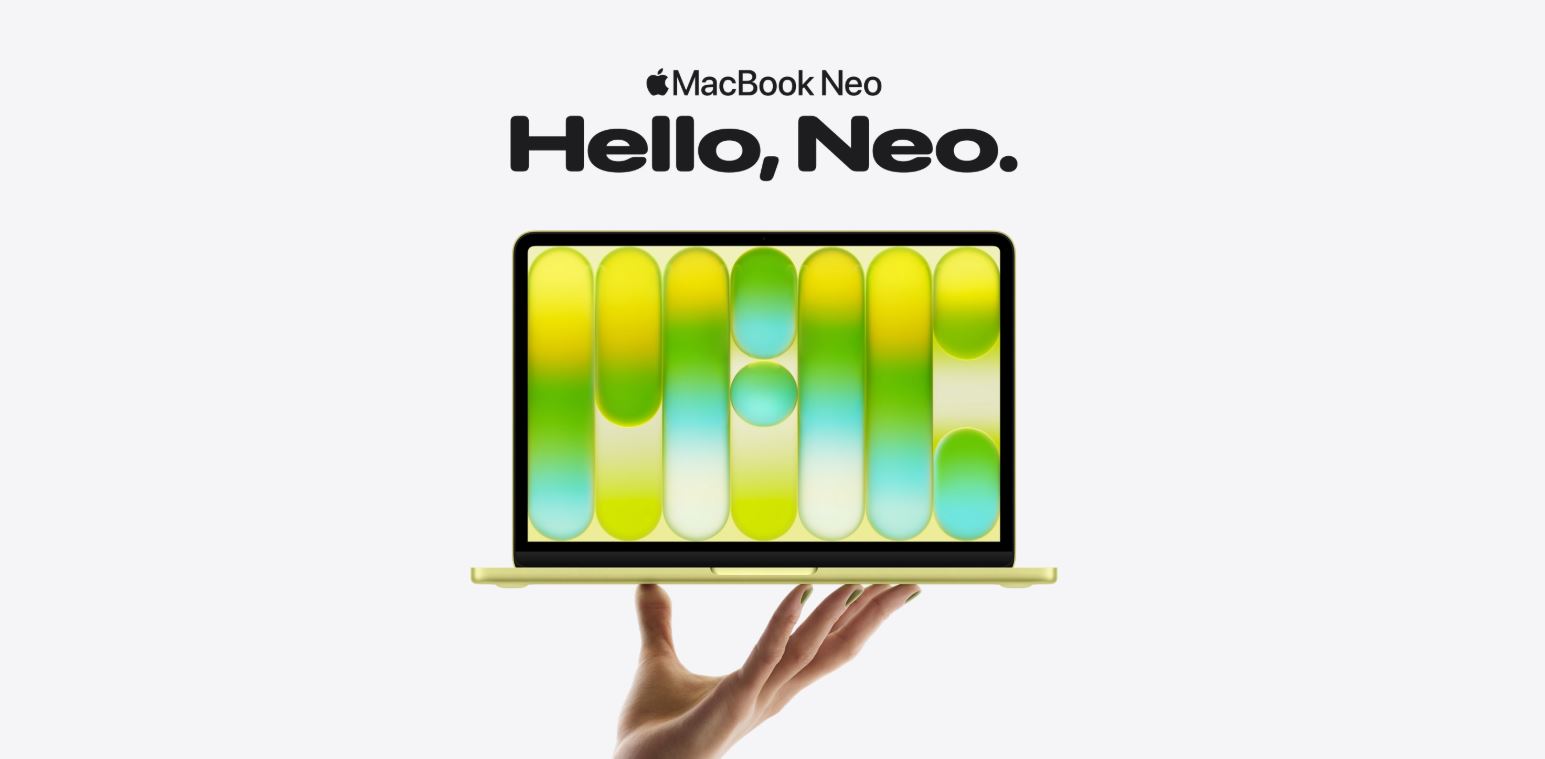 Apple MacBook Neo 13-inch A18 Pro chip 8GB 256GB SSD - Blush
