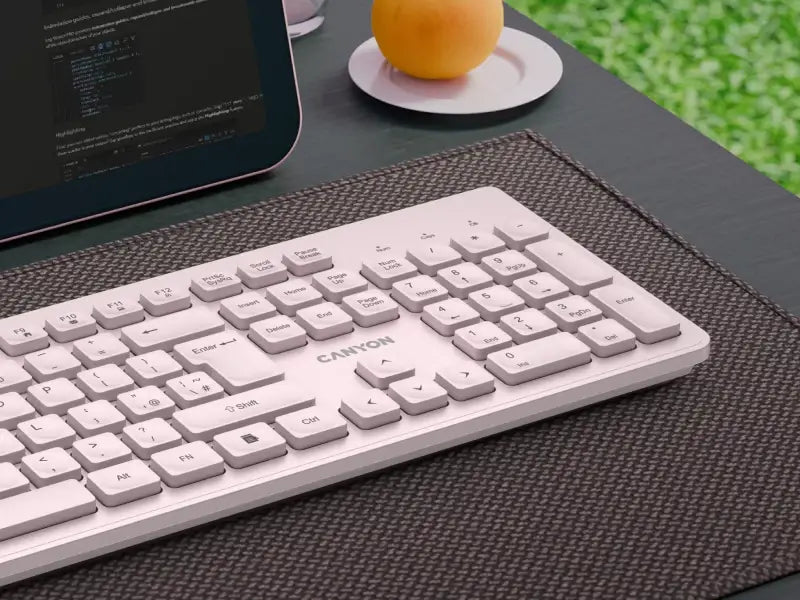 CANYON keyboard HKB-W01 UK/US AAA Wireless - Pink