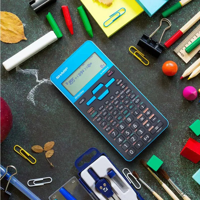 Sharp EL-W535SAII Scientific Calculator - Blue