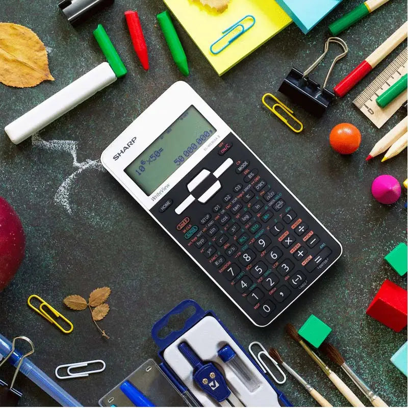 Sharp EL-W535SAII Scientific Calculator - White