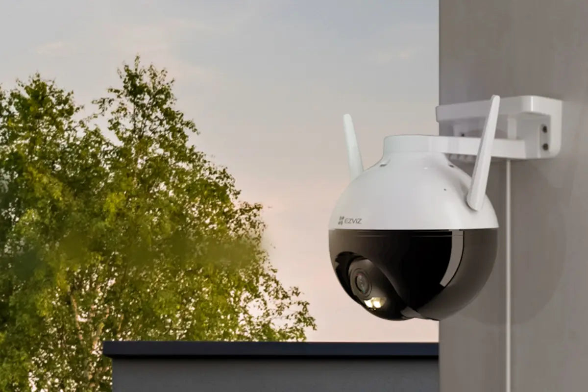 EZVIZ C8C Outdoor Pan & Tilt Wi-Fi Security Camera - White