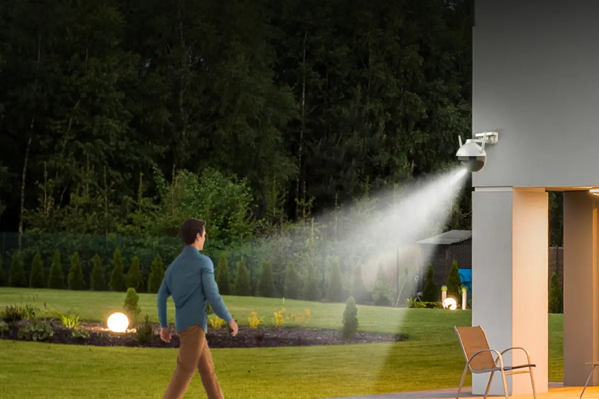 EZVIZ C8C Outdoor Pan & Tilt Wi-Fi Security Camera - White