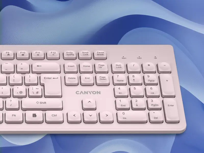 CANYON keyboard HKB-W01 UK/US AAA Wireless - Pink