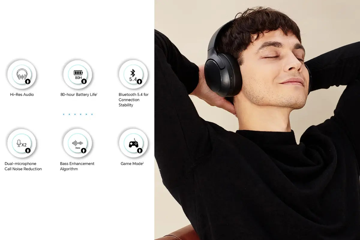 HONOR Choice Headphones - Black