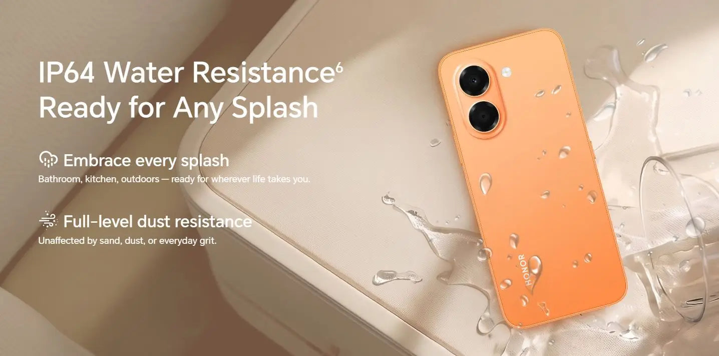 Honor X7e Orange 6/128GB 4G + Watch2i + Buds