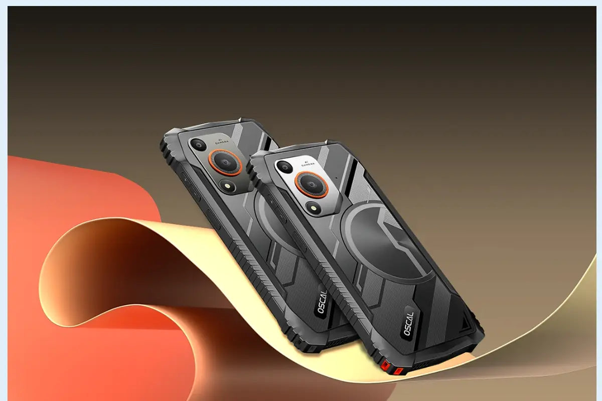 OSCAL Marine 1 LTE Dual Sim 128GB Rugged Smartphone - Orange