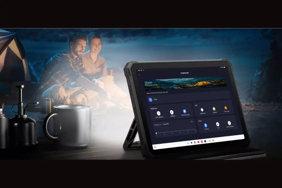 OSCAL Spider 10 LTE 11’’ Rugged Tablet 256GB Android 15 - Black
