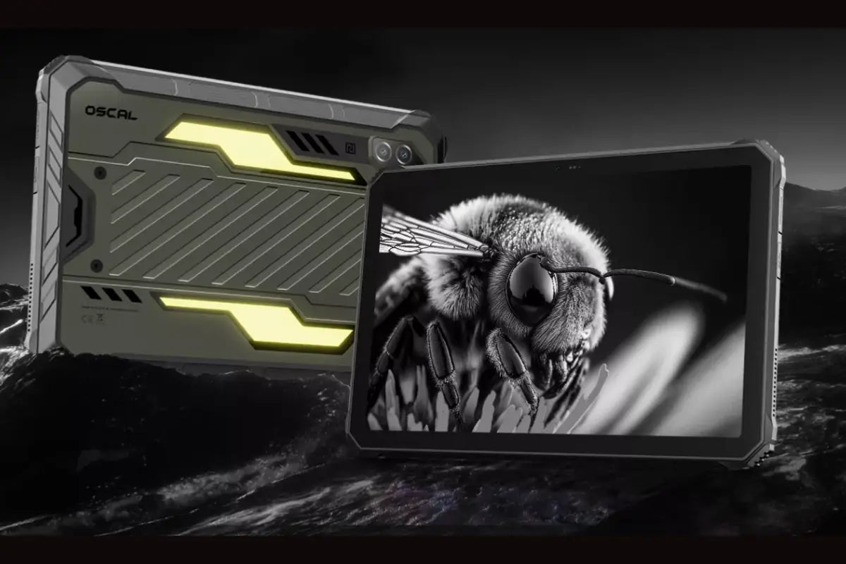 OSCAL Spider 10 LTE 11’’ Rugged Tablet 256GB Android 15 - Black