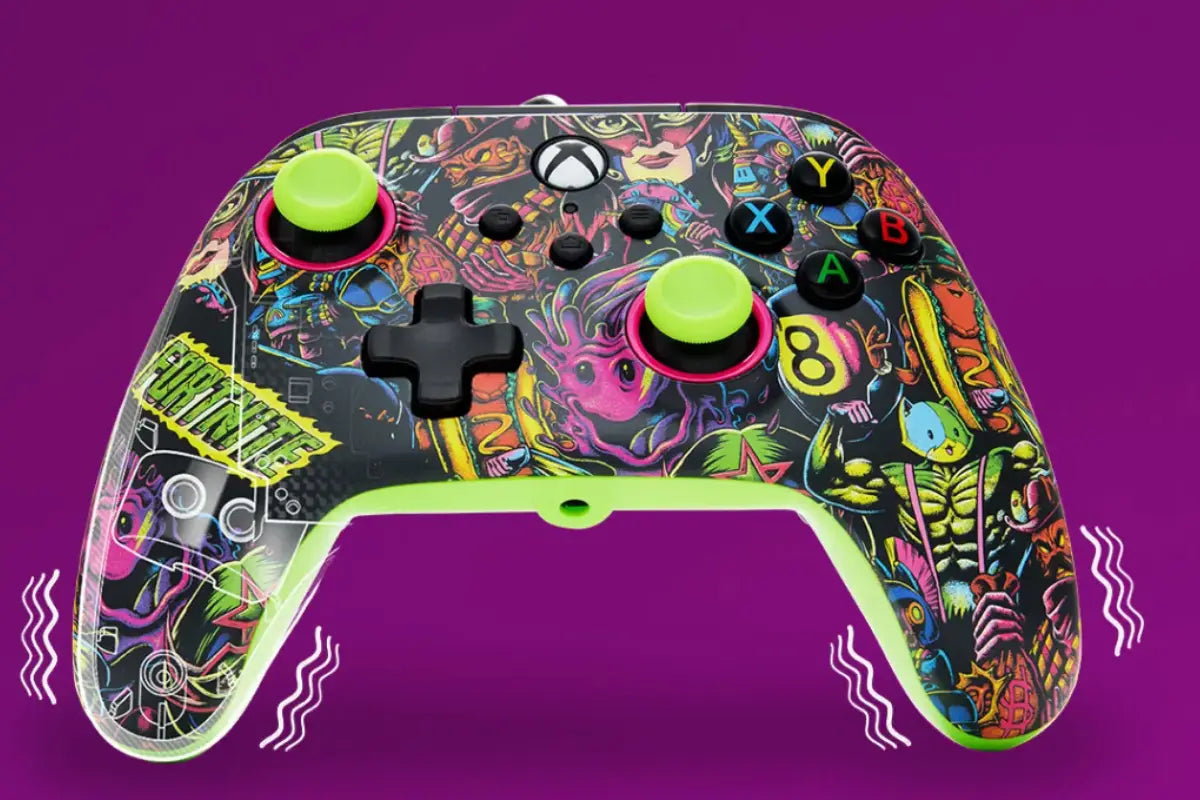 PowerA Advantage Wired Controller for XBOX Series X|S - Fortnite Glow