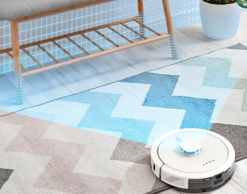 AENO RC4S Robot Vacuum Cleaner - White