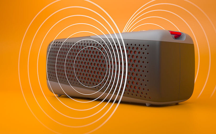 Philips TAS4807 Portable Bluetooth Speaker - White