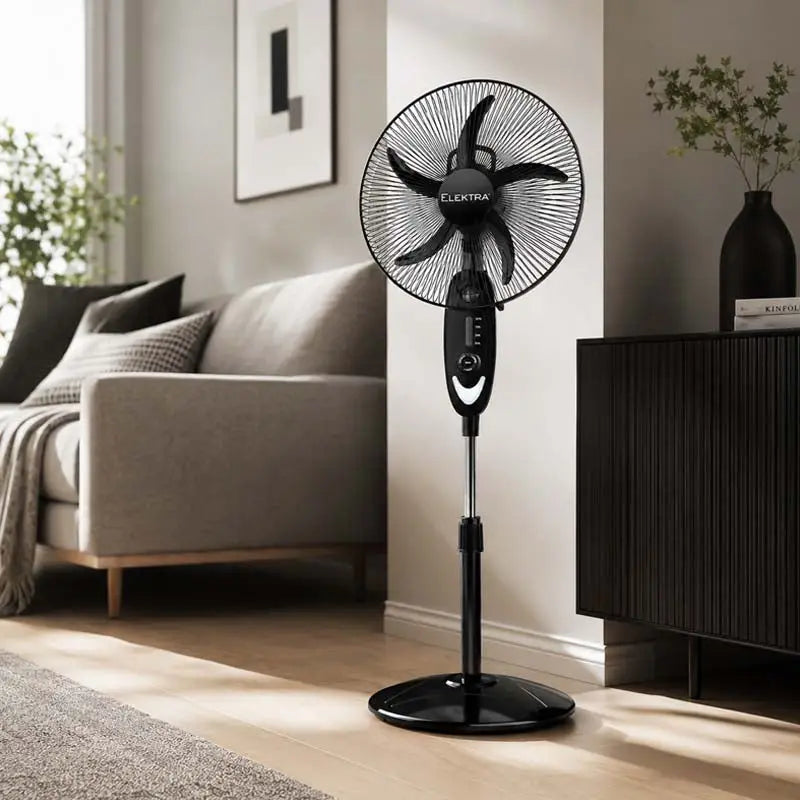 Elektra Everlast+ Rechargeable Stand Fan 16 Inch