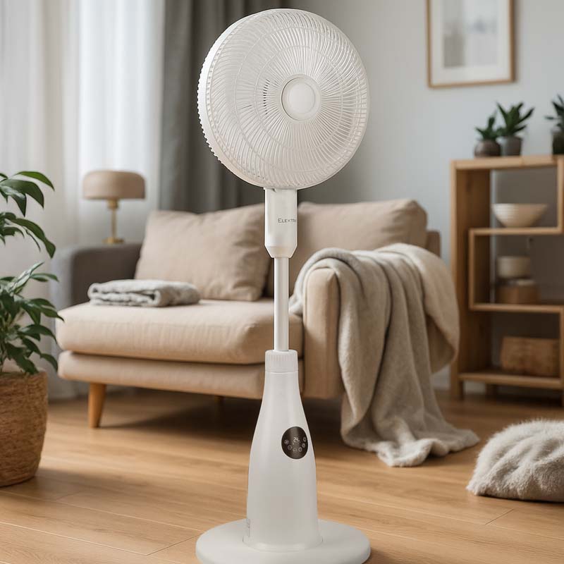 Elektra 2 in 1 Mist Stand Fan and Humidifier with Remote 7 Speed 24H Timer