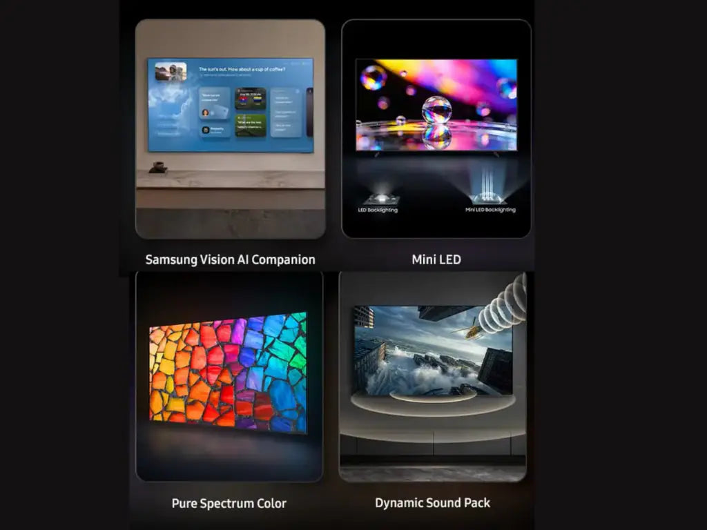 Samsung AI Smart TV 75 Inch Mini LED