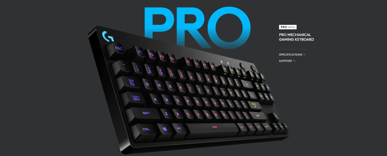 Logitech G Pro Mechanical Gaming Keyboard