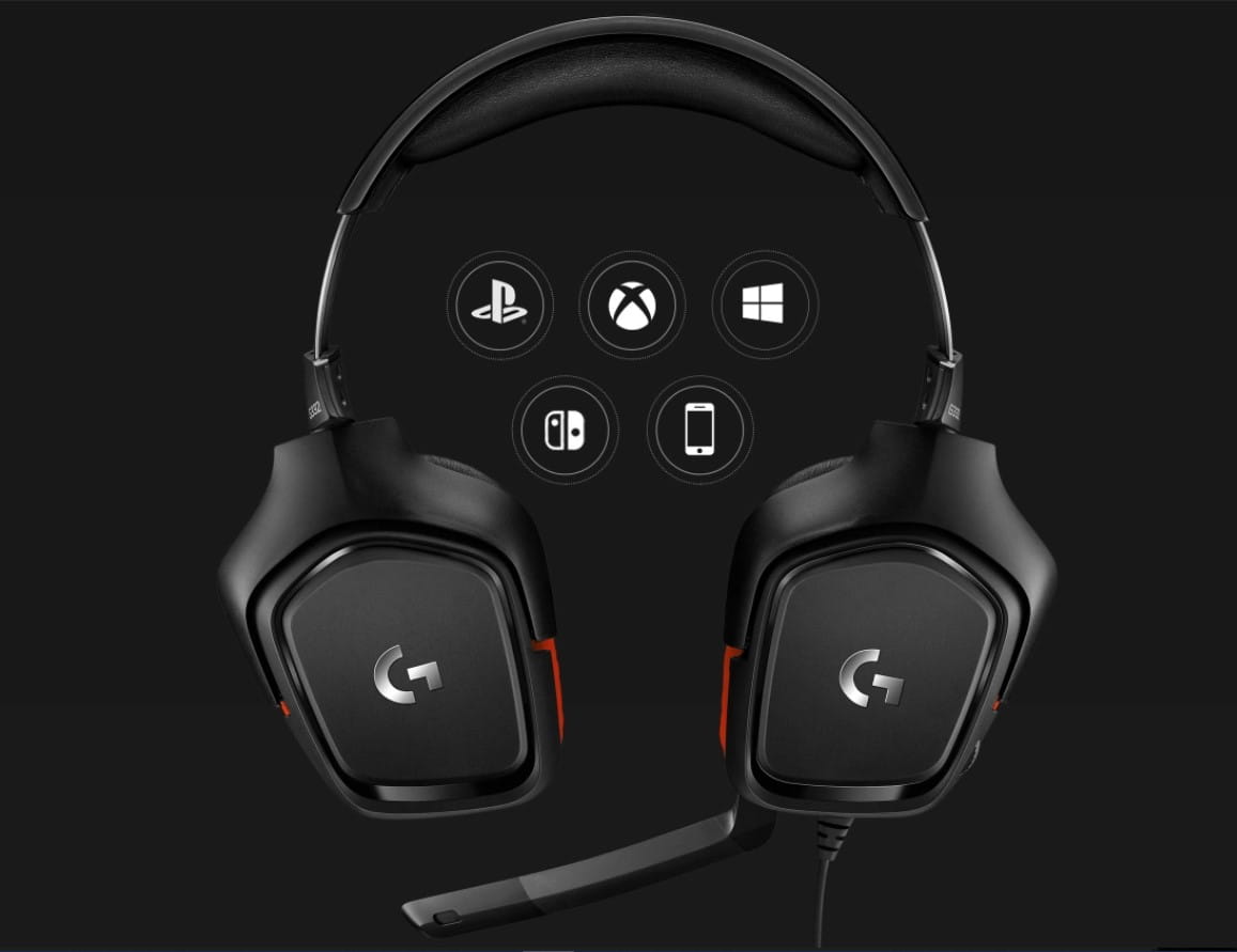 Logitech G332 Wired Gaming Headset - Leatherette