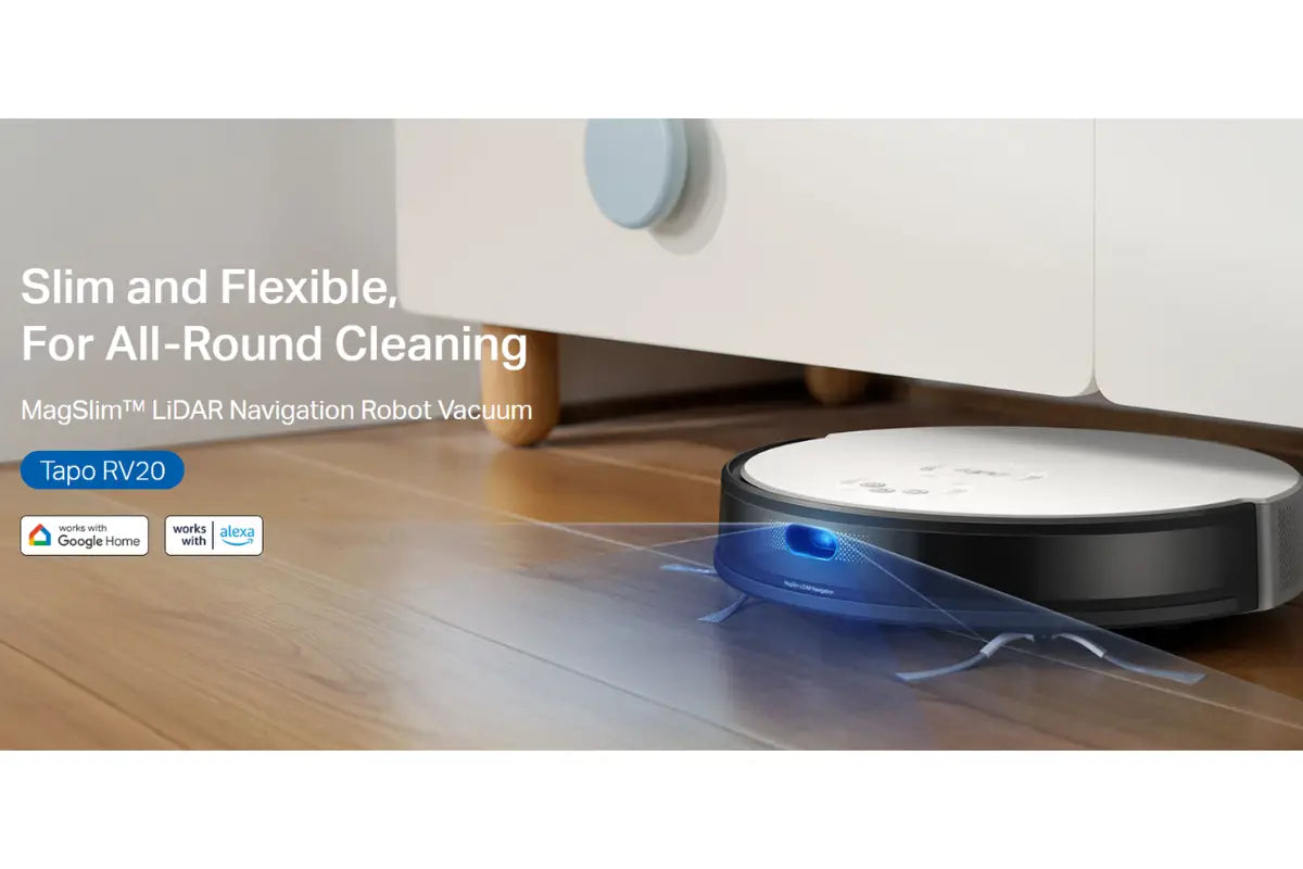 TP-Link Tapo RV20 Robot LIDAR Vacuum - White