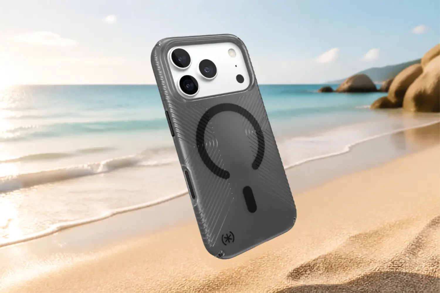 Speck Presidio Lux Grip MagSafe For Apple iPhone 18 Pro - Obsidian