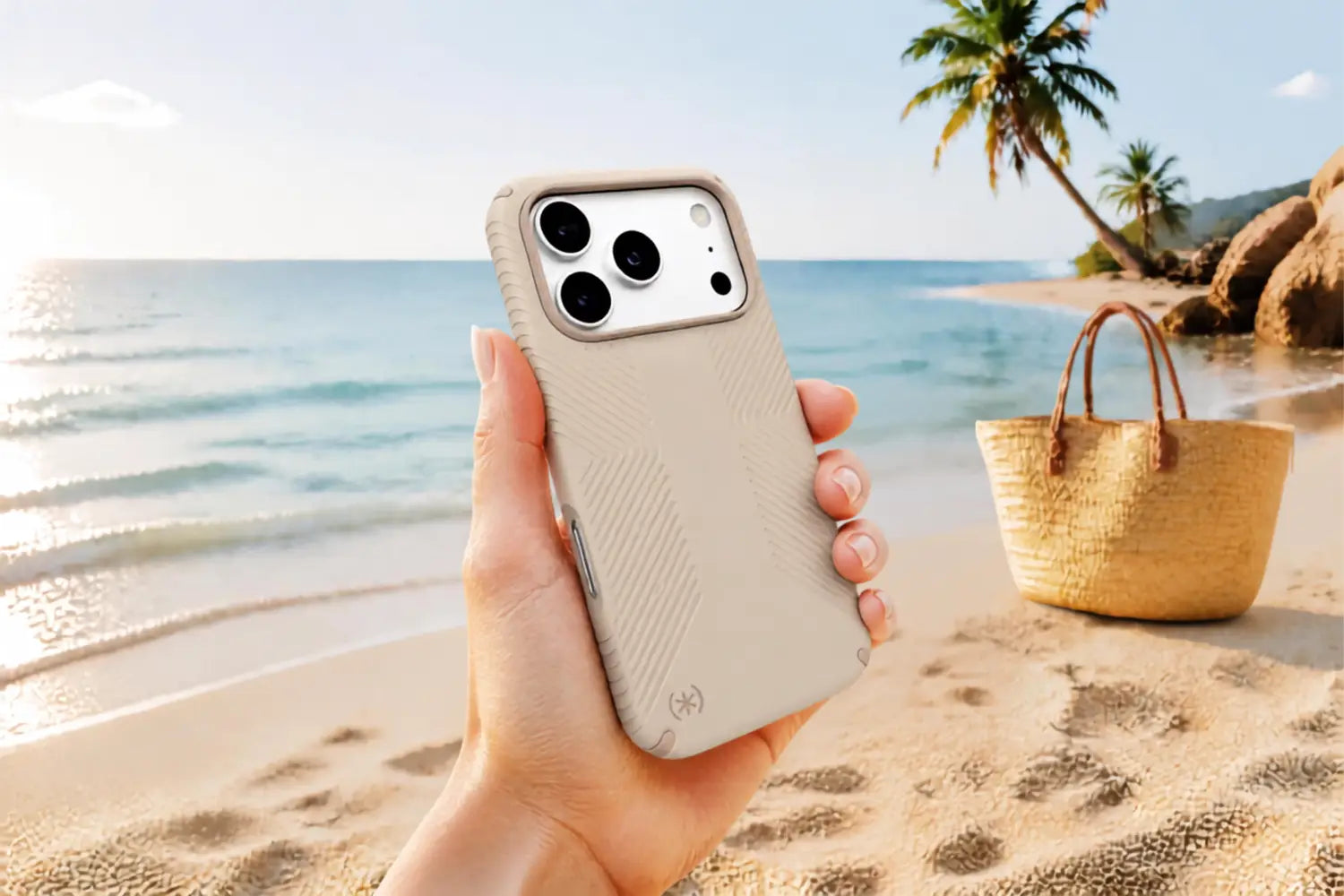 Speck Presidio2 Grip MagSafe Case For Apple iPhone 18 Pro - Papyrus