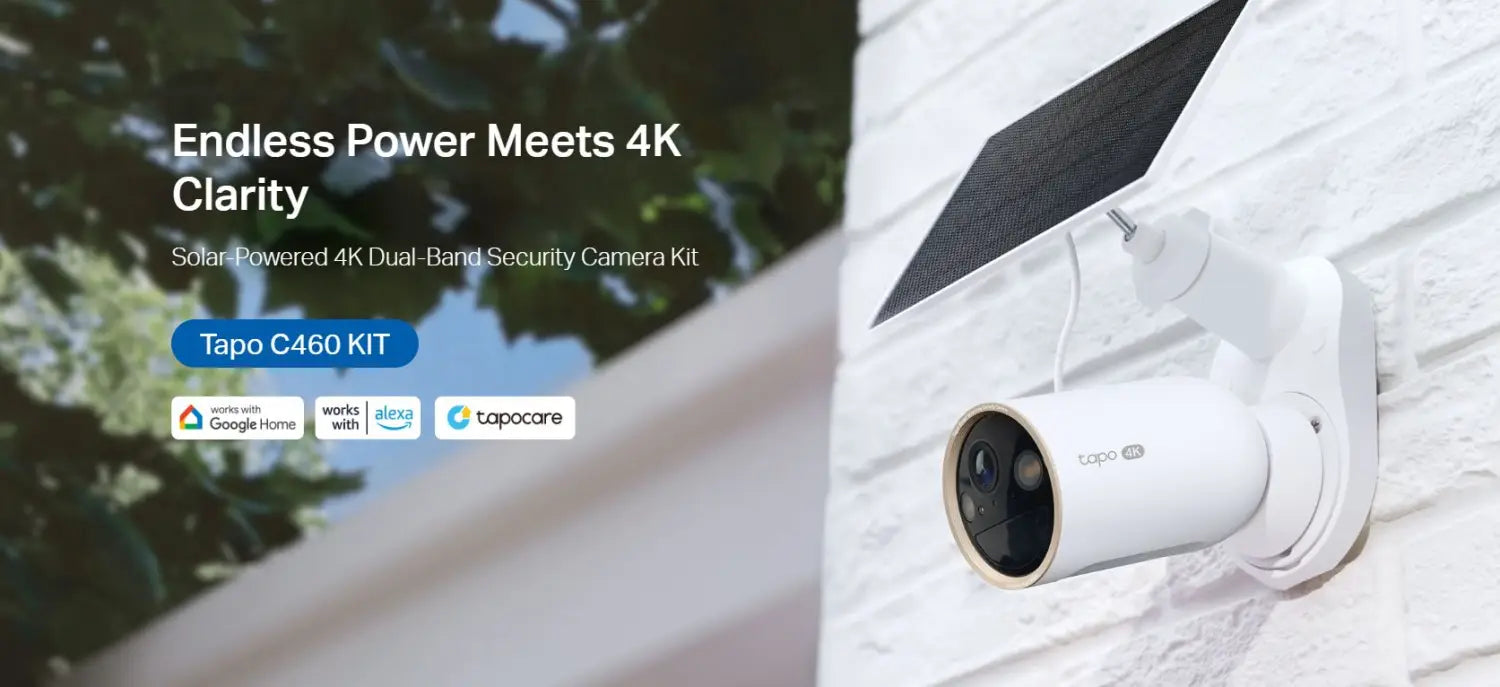 TP-Link Tapo 4K Solar-Powered Security Camera Kit