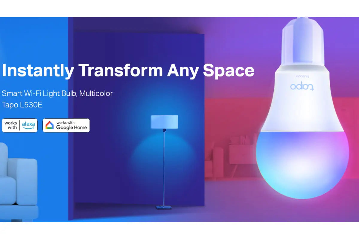 TP-Link Tapo L530E 9W Smart Wi-Fi LED Bulb Multicolor A60 E27