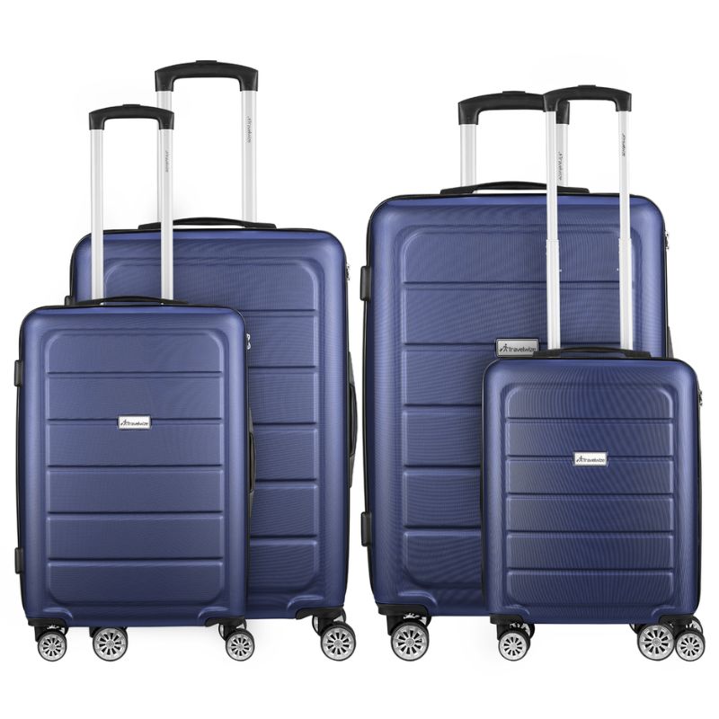 Travelwize Maple ABS 65cm 4-Wheel Spinner Luggage - Navy